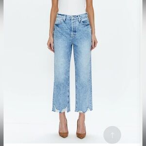 Pistola Cassie Super High Rise Straight Crop